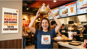 Burger King Fires Mascot For “There’s A New King And It’s You” Campaign