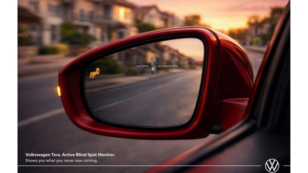 Volkswagen Uses "Unexpected Affairs" Campaign To Highlight Blind Spot Monitor awb blogs (12)