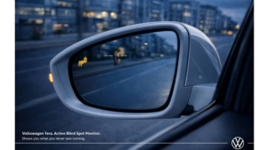 Volkswagen Uses “Unexpected Affairs” Campaign To Highlight Blind Spot Monitor