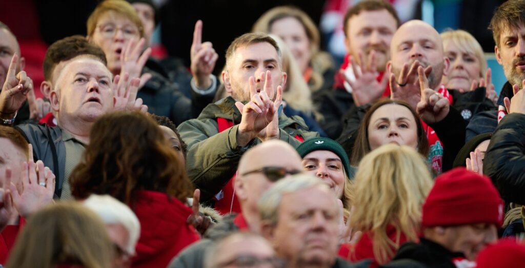 carlsberg and liverpool fc bring fans together to sign the iconic anthem youll never walk alone in british sign language 10 1