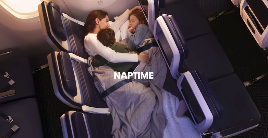 United Airlines Introduces Relax Row Couch Seats In "Premium for all" Push image