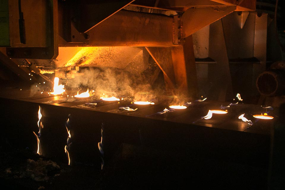 Le Crueset factory making