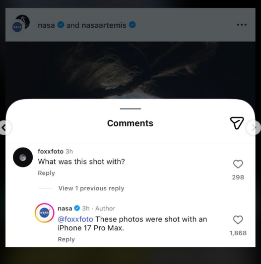 Artemis II Mission Creates Unplanned Viral Marketing for Two Global Brands image