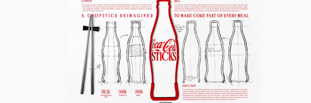 coca cola and chopsticks