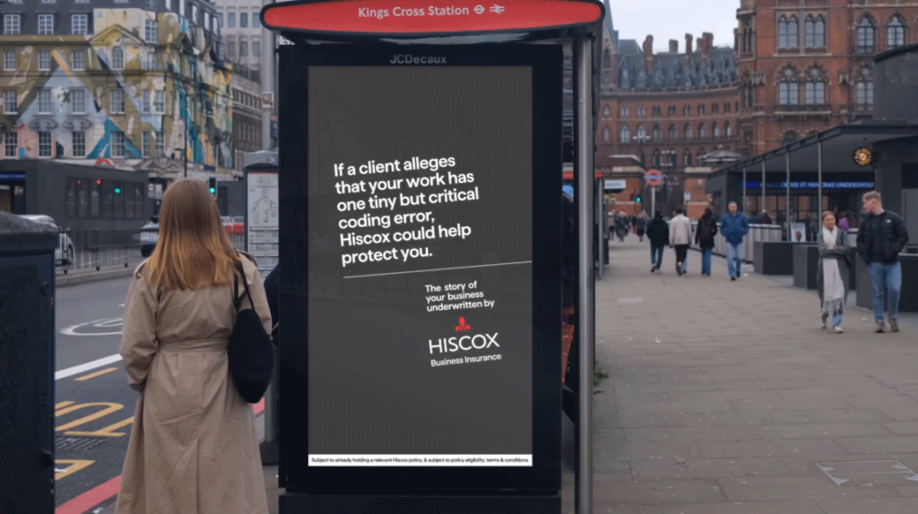 Hiscox Has Been Deliberately Vandalising Its Own Advertising