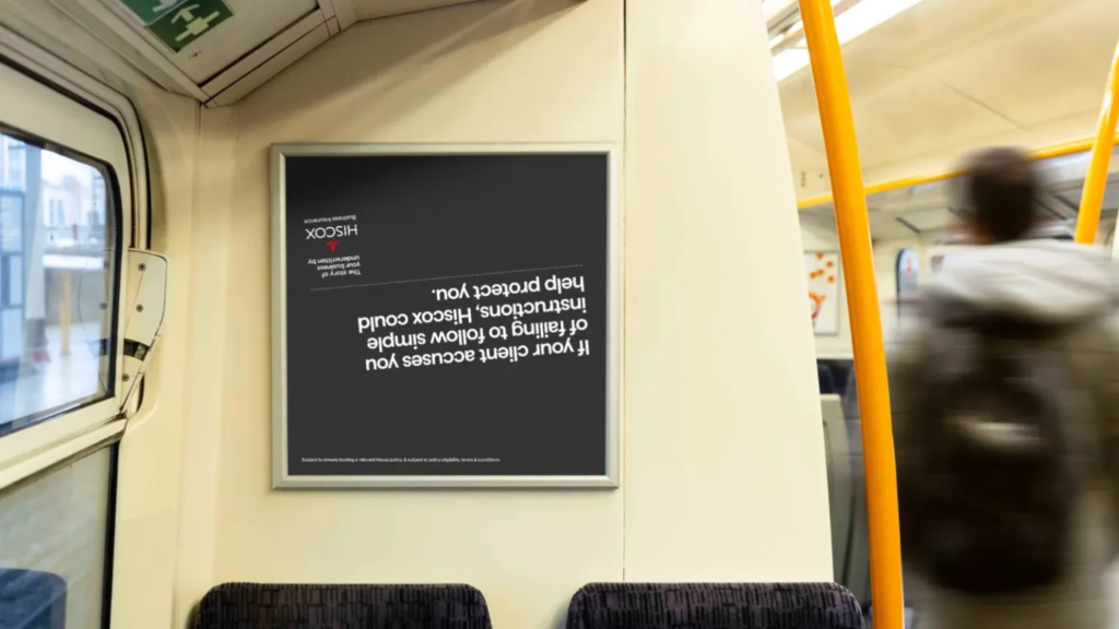 Hiscox Has Been Deliberately Vandalising Its Own Advertising