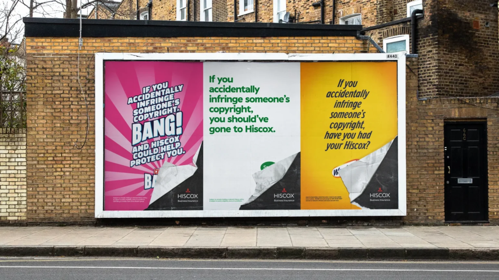Hiscox Has Been Deliberately Vandalising Its Own Advertising