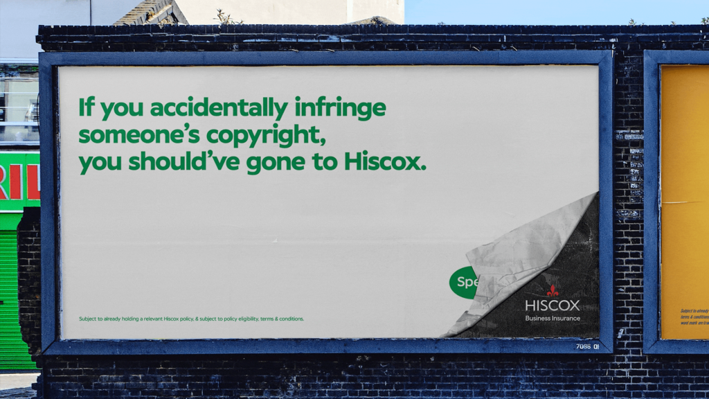 Hiscox Has Been Deliberately Vandalising Its Own Advertising