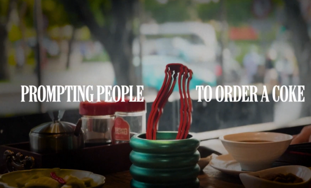 Coca-Cola Reshaped the Chopstick Into a Contour Bottle to Get Onto the Asian Dining Table