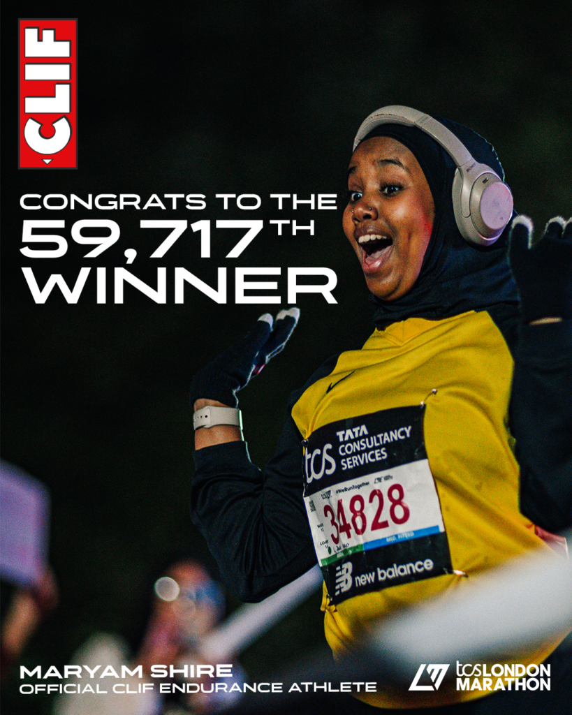 CLIF Bar celebrated the slowest London marathon runners