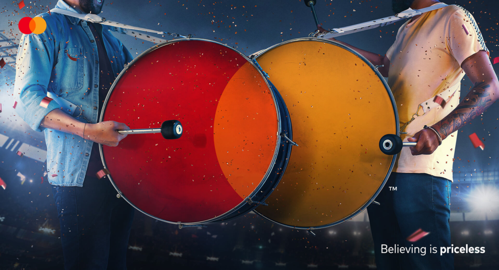 Mastercard Priceless Experiences campaign using its logo