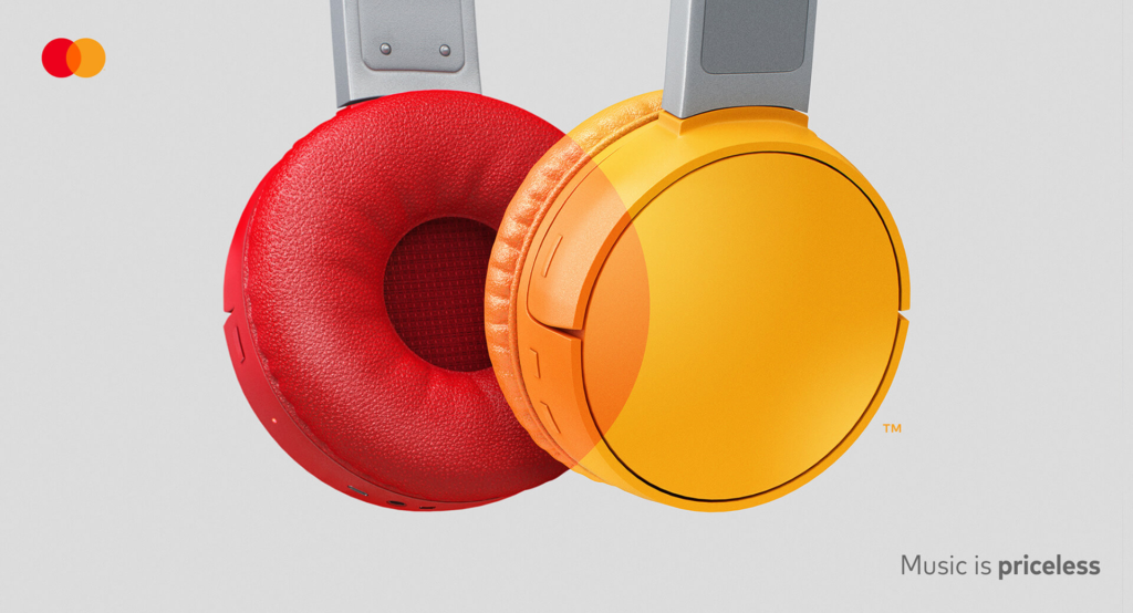 Mastercard Priceless Experiences campaign using its logo