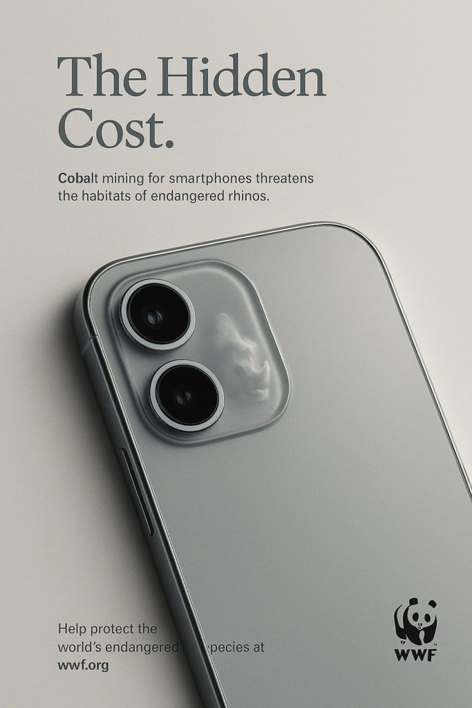 WWF made ads entirely out of chatgpt without any retouchup