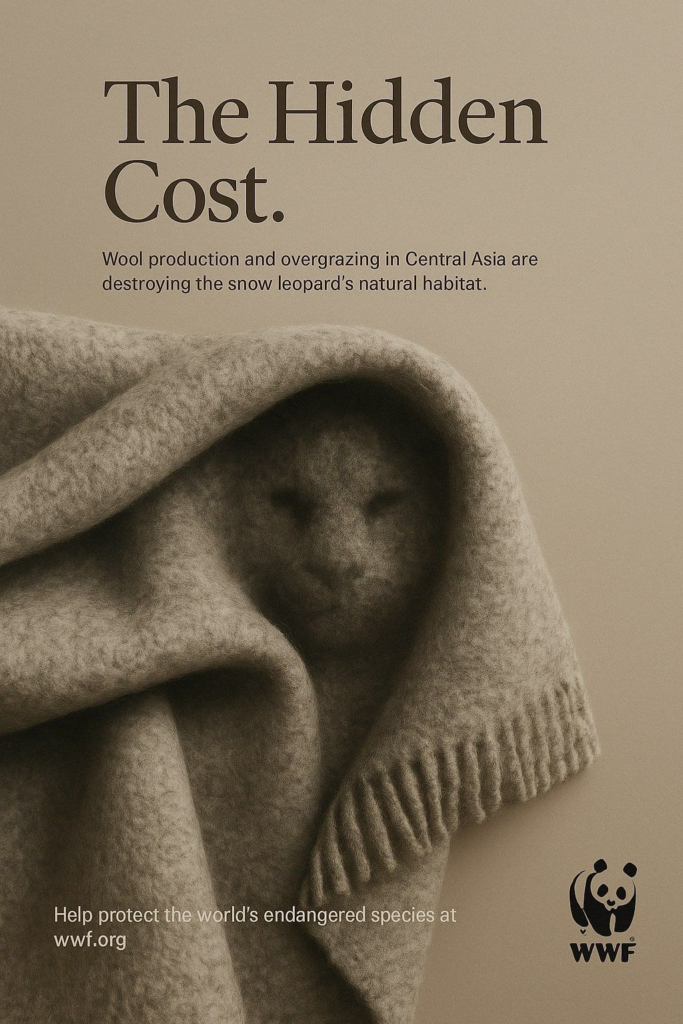 WWF made ads entirely out of chatgpt without any retouchup