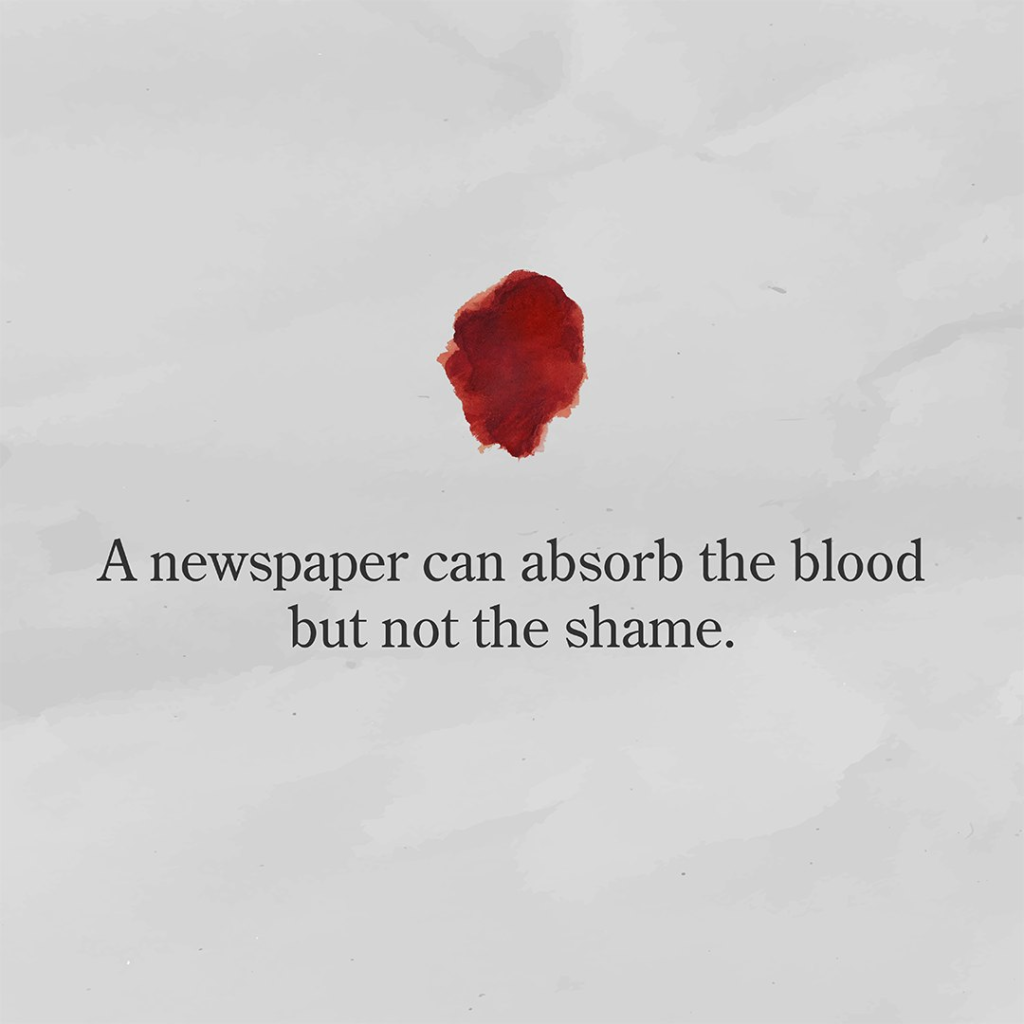"A Newspaper Can Absorb the Blood, But Not the Shame": South Africa's Most Uncomfortable Front Page