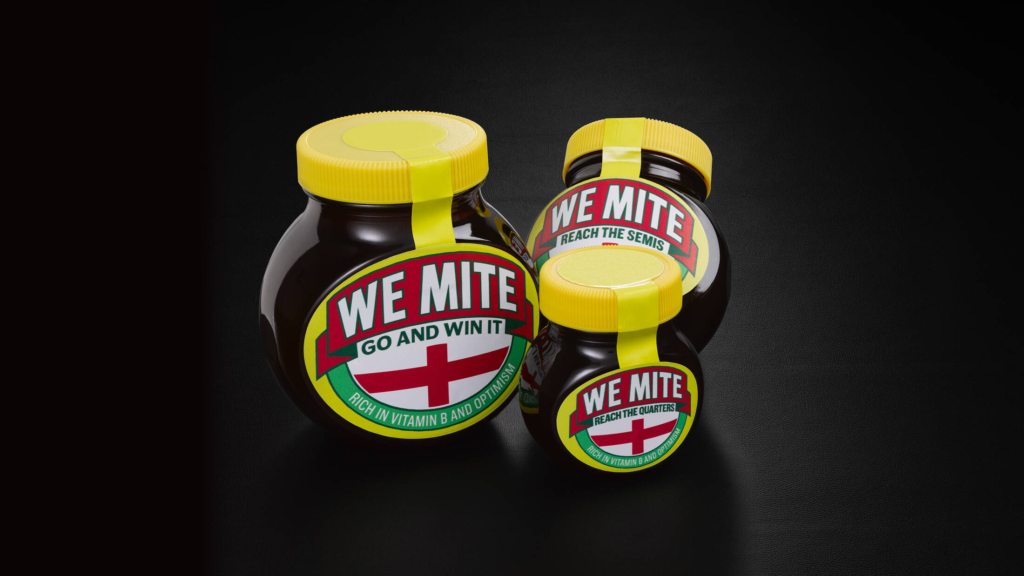Marmite Renamed Itself "WeMite" and Sized Its Jars by How Optimistic England Fans Were About the World Cup