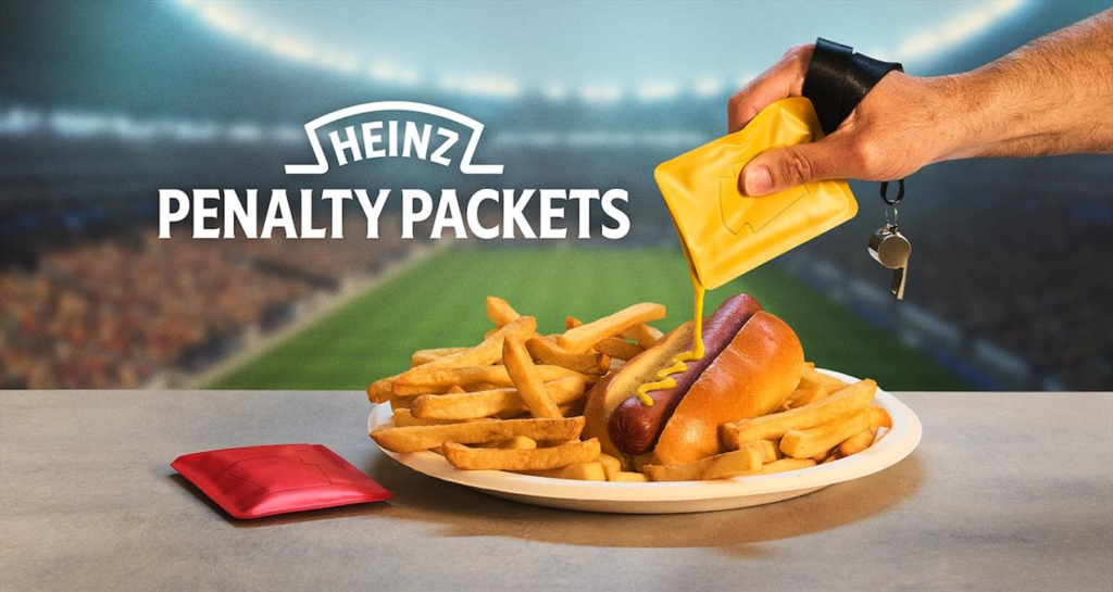 Heinz Turned the World Cup's Red and Yellow Cards Into Ketchup and Mustard Packets