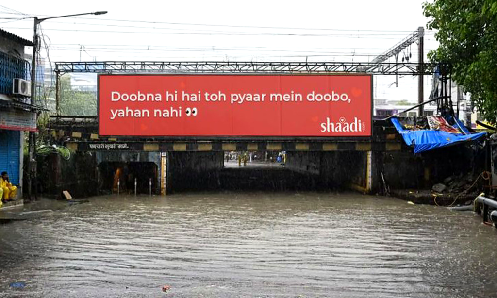 Five Indian Brands That Let the Monsoon Do Their Advertising for Them Five Indian Brands That Let the Monsoon Do Their Advertising for Them