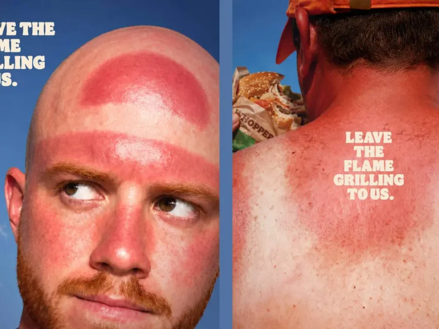 burger king leave flaming grill to us