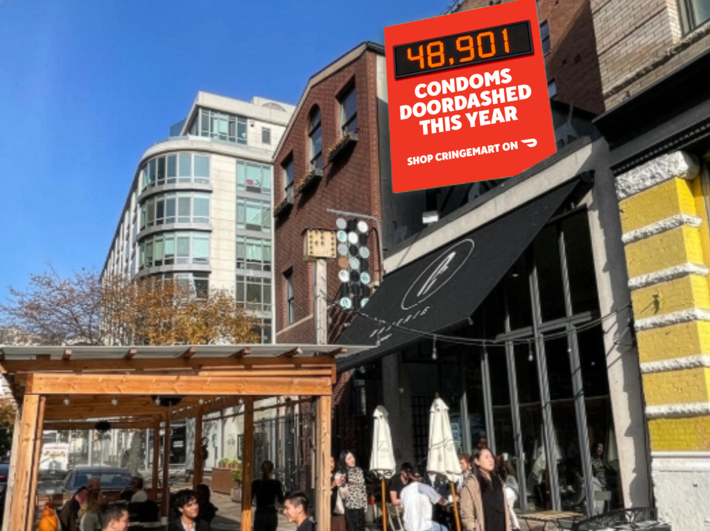 DoorDash Built a Storefront for the Things You'd Rather Not Be Seen Buying. Then Put the Data on a Billboard.