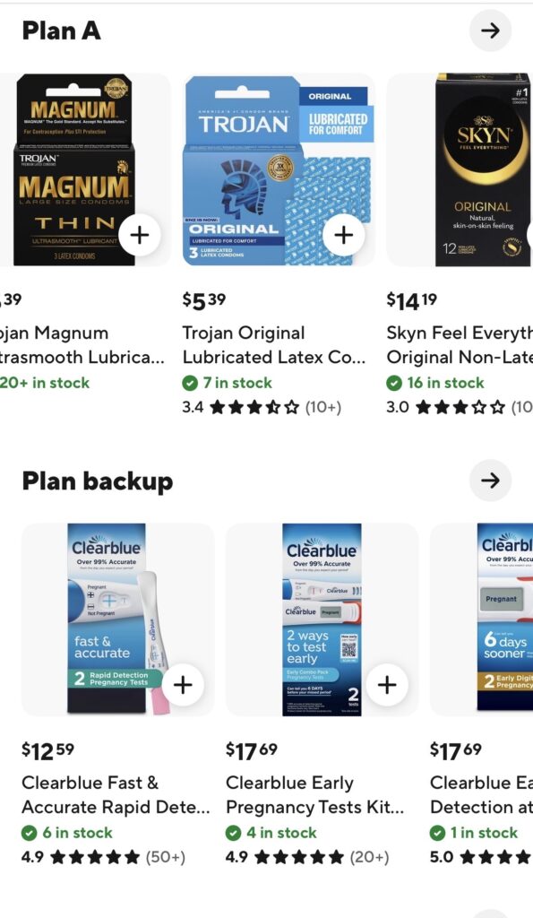 Starting August 3, customers can search "CringeMart" directly in the DoorDash app and shop from a series of curated categories, each one named with the same directness as the campaign itself.