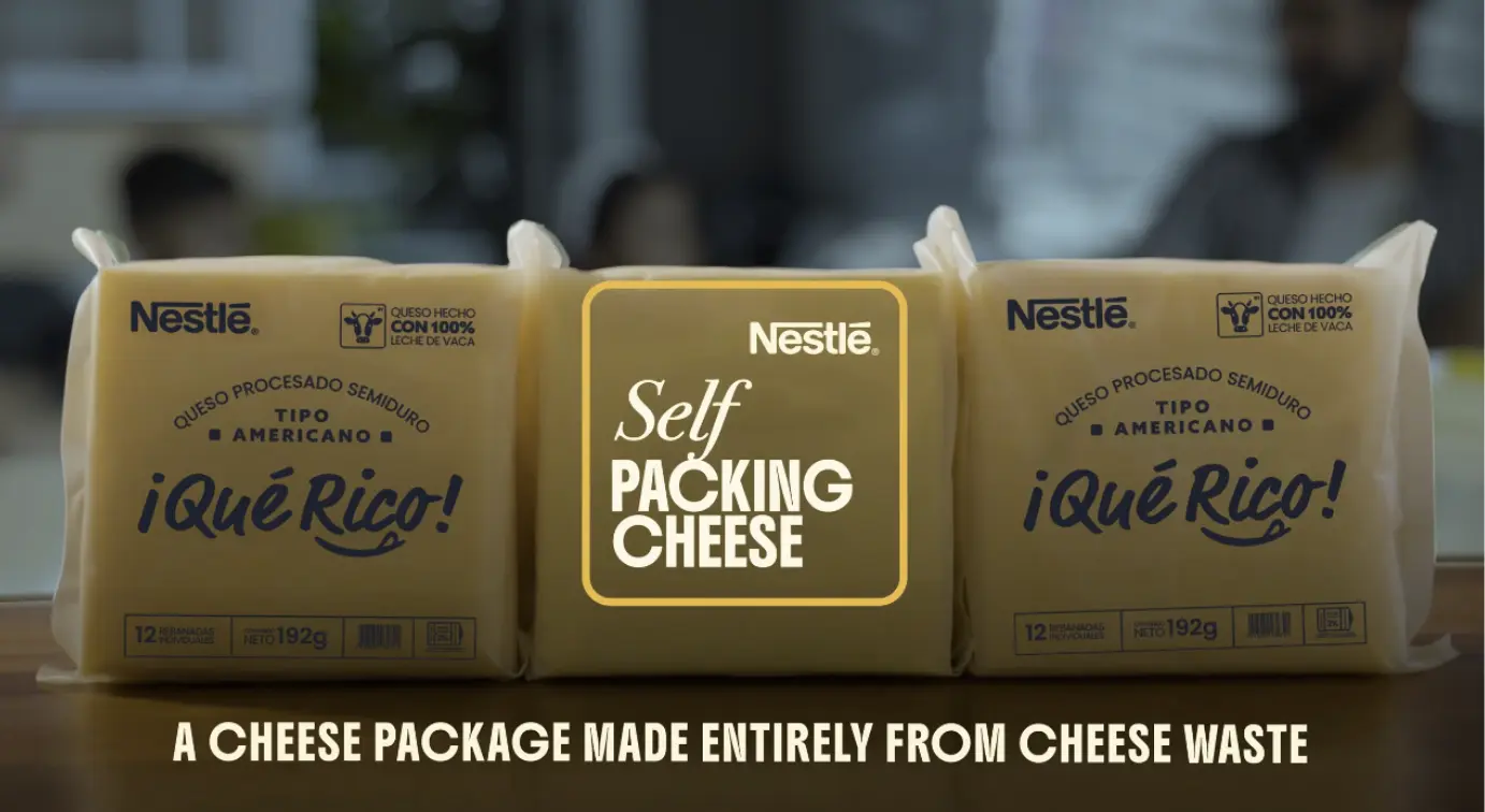 nestle self packing cheese