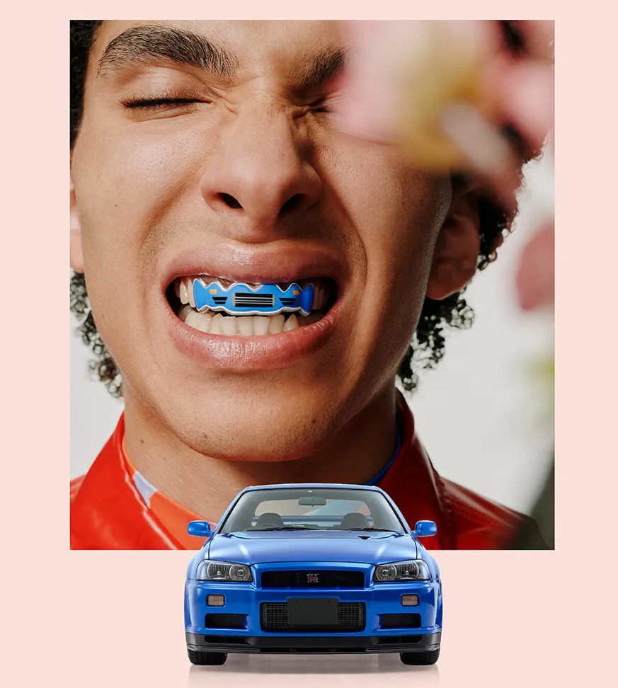 **Nissan Turned Its Car Grilles Into Dental Grillz for the London E-Prix**
