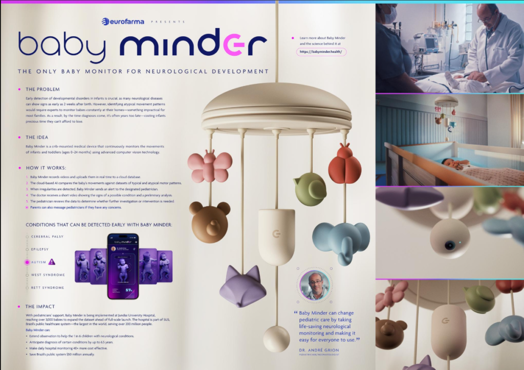 Eurofarma Built a Crib Mobile That Uses AI to Detect Early Signs of Autism and Epilepsy in Newborns