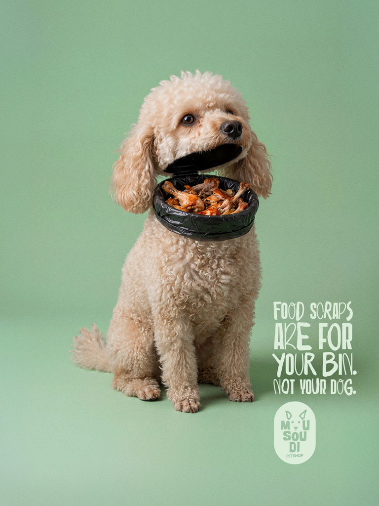 Ogilvy Greece Turned Pets Into Bins to Stop Their Owners Treating Them Like One