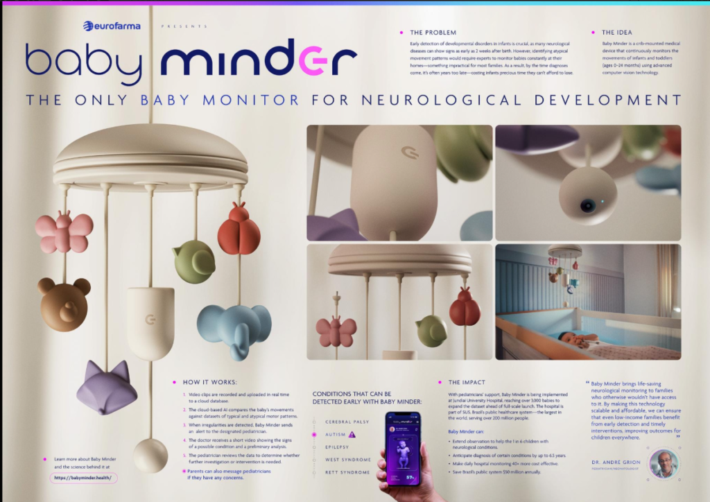 Eurofarma Built a Crib Mobile That Uses AI to Detect Early Signs of Autism and Epilepsy in Newborns