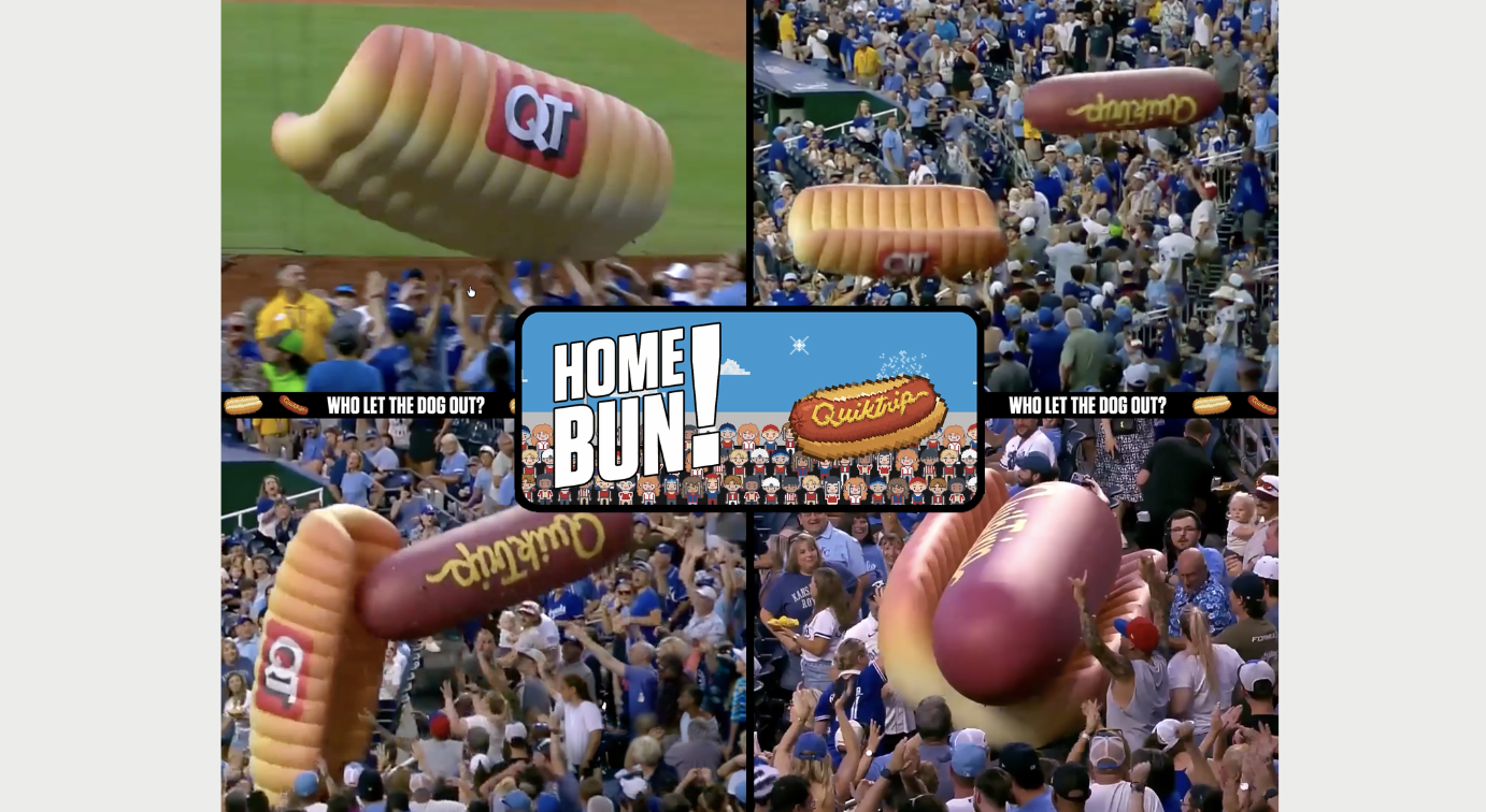 QuikTrip split a giant hot dog across a baseball stadium. Fans had to reunite it. awb new website banner (1382 x 756 px) (66)