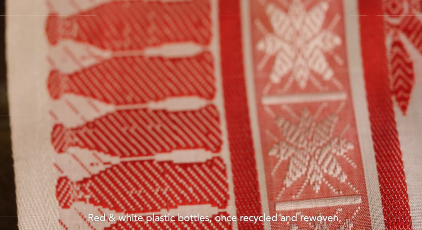 Coca-Cola melted its plastic bottles into yarn, wove them into a Laal Paar saree for Durga Puja awb new website banner (1382 x 756 px) (69)