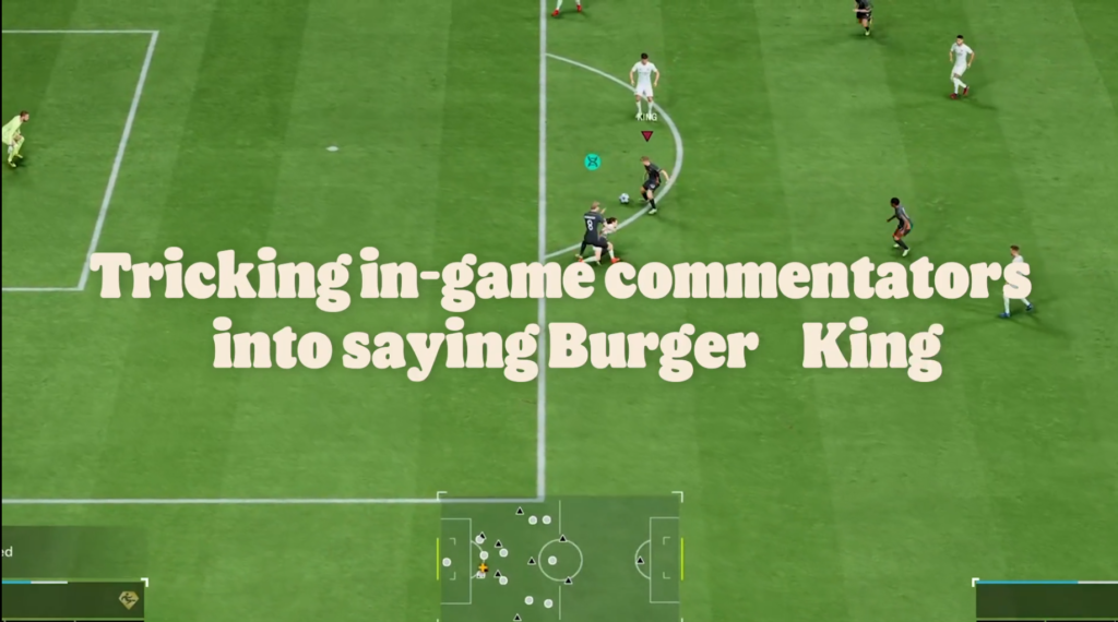 Burger King Found Two Players Named Burger and King in FC25. McDonald's Paid Millions for Its Sponsorship. Burger King Paid Nothing.