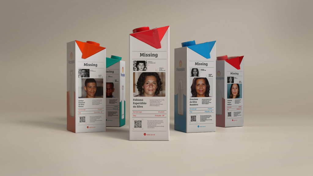 Missing PortrAIts: AI-aged photos of missing persons put on milk cartons, it united many families