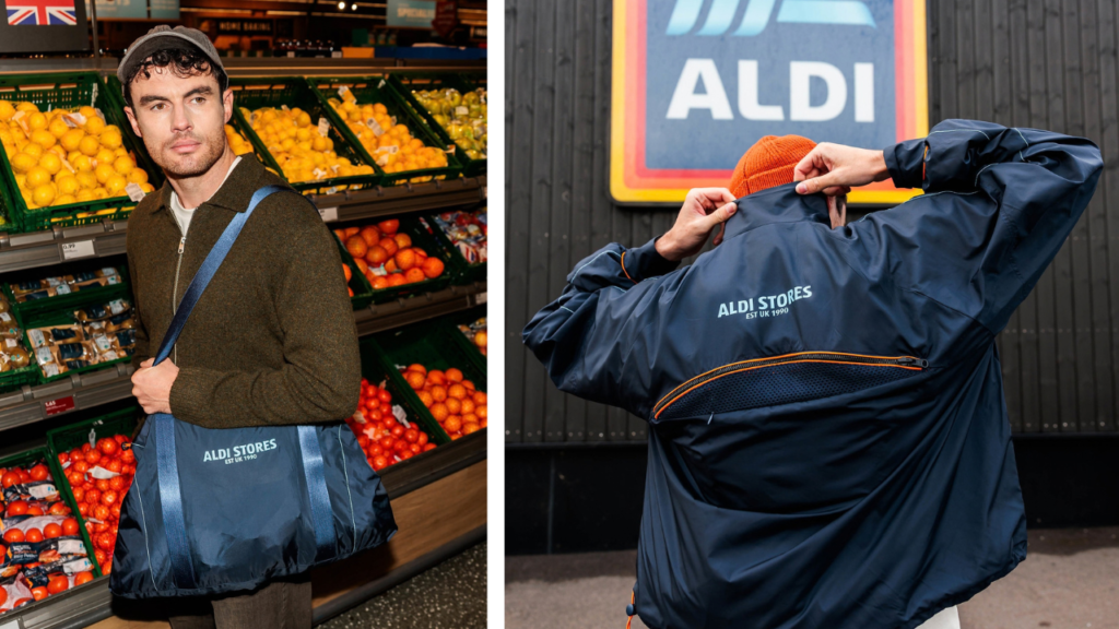 Aldi Made a Jacket That Folds Into a Shopping Bag in 10 Seconds. It Is Called the Swag For Life Jacket.