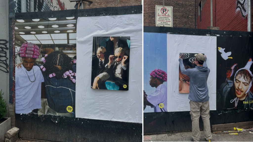 Spotify Made Its Own Posters Tearable. The Fans Who Stole Them Were the Entire Point.