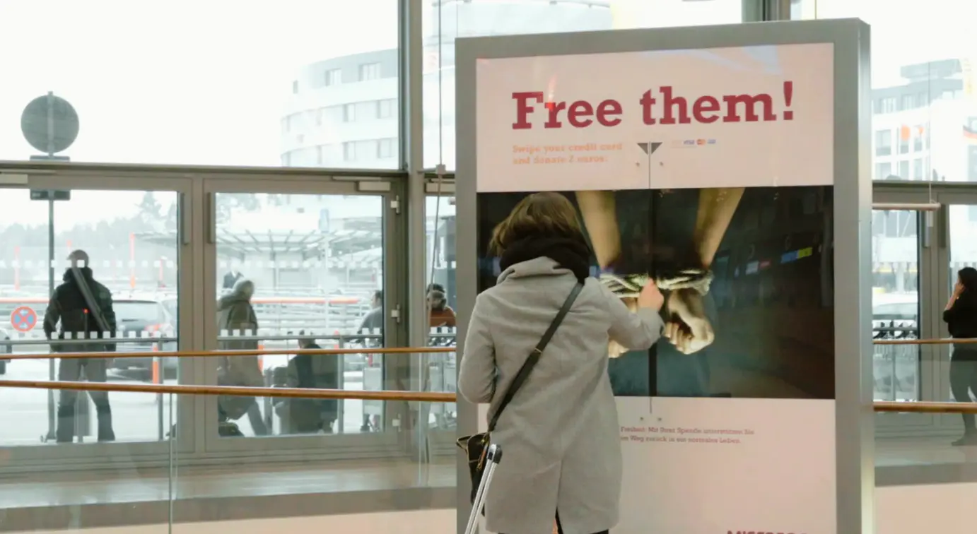 Swiping a credit card through this airport poster cut a slice of bread for a family in Peru awb new website banner (1382 x 756 px) 2026 10 23t114529.618