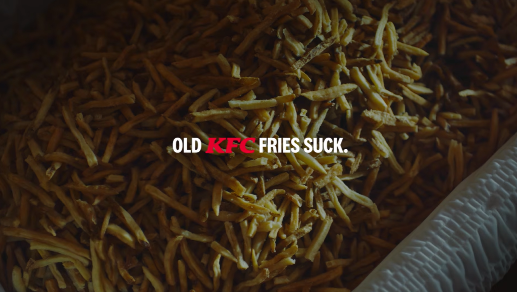 KFC Canada Held a Funeral for Its Hated Fries, “R.I.P. Old KFC Fries”