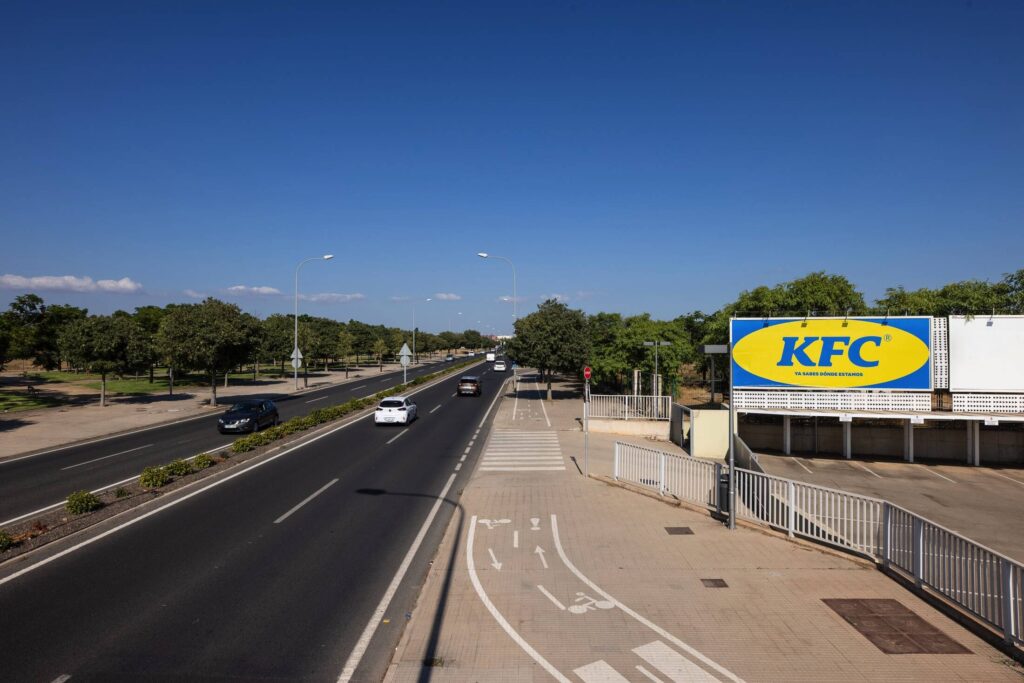 KFC copied IKEA's visual language: "You know where to find us"; it was legal
