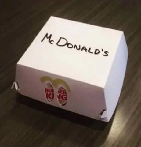 Burger King dressed its restaurant as McDonald’s for Halloween