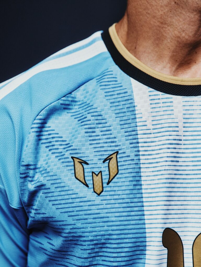 For Messi’s final match against Benin, Adidas produced a special edition AFA x Messi kit worn exclusively for that game. The jersey was not available as a general retail product