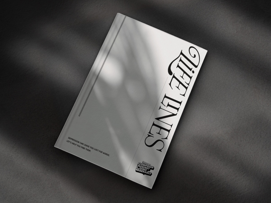 CALM Built a Poetry Anthology Where Every Poem Is 14 Lines Long. Each Line Represents a Man Who Dies by Suicide Every Day in the UK.