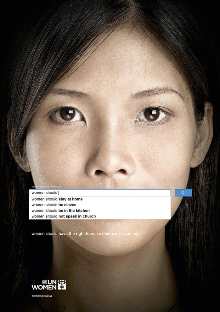 UN Women Used Google’s Own Search Bar to Show the World What People Actually Think About Women