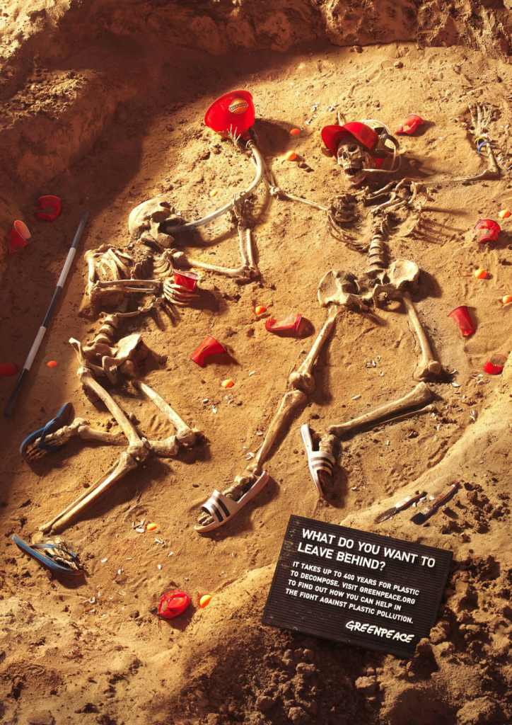 Greenpeace Imagined What Happens When People Die Before Their Plastic Does. The Excavations Were Centuries Away.