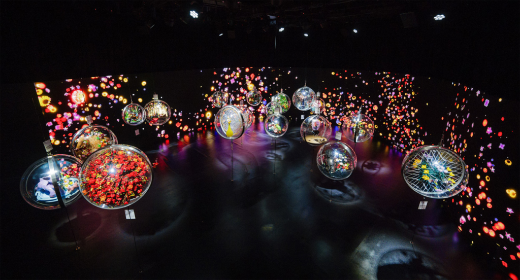 LEGO turned a former oil tank in Shanghai into a wave of 380,000 flowers